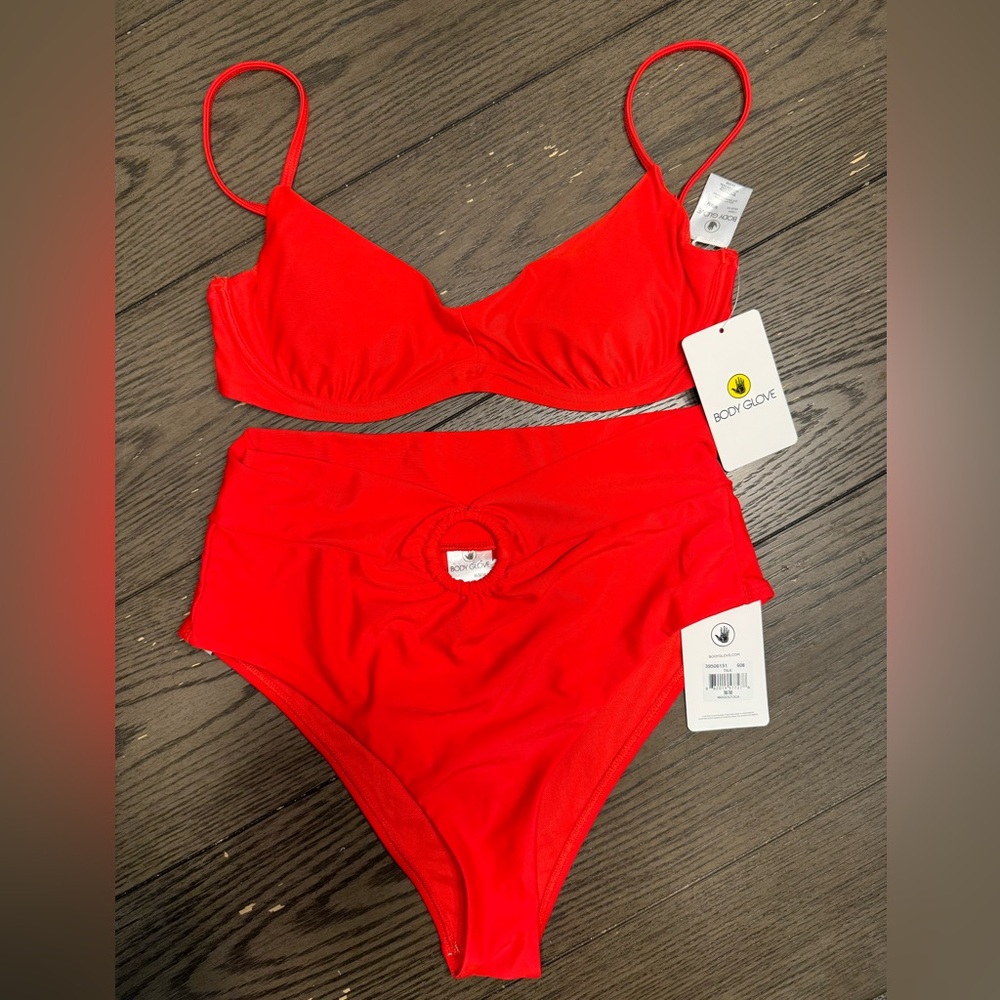 Body Glove Red Two-Piece Bikini Set